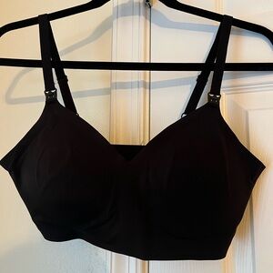 Old Navy Black Nursing Bra with Adjustable Straps